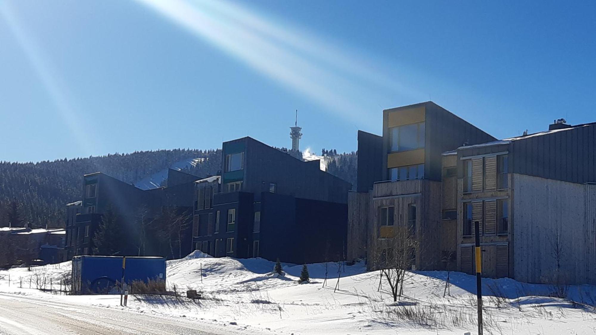 Mezonetovy Apartman Se Dvema Balkony A Vyhledem Loučná pod Klínovcem Exteriér fotografie
